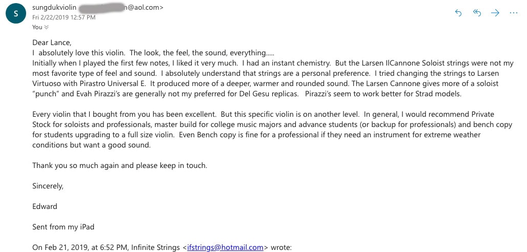 Email from Sung-Duk Song