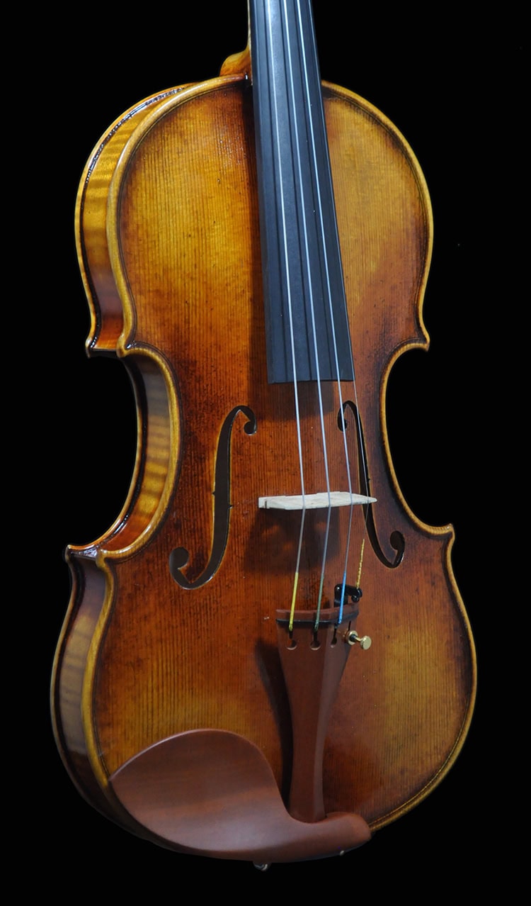Premium Antique European wood Guarneri del Gesu 1745 "Leduc Antique Reddish