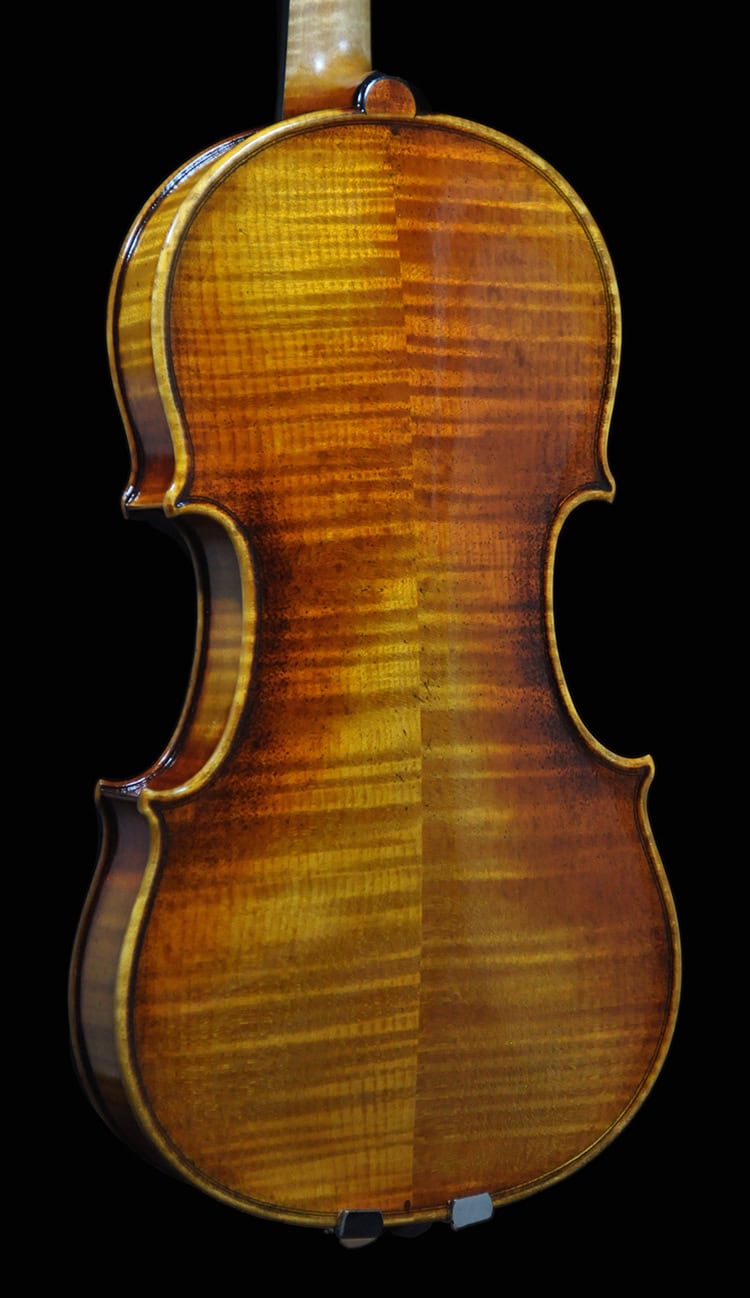 Premium Antique European wood Guarneri del Gesu 1745 "Leduc Antique Reddish